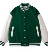 Evergreen Elite Edition Varsity Jacket - THE VOGUE APPARELS
